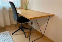 2742b115f37437e36799c1a40401773a Black metal and wood desk furniture for study