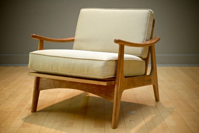 Mid-century modern lounge chair furniture