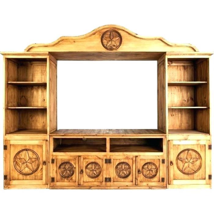 Western Rustic TV Stand Entertainment Center Wall Unit | Texas Rustic ... Western Rustic TV Stand Entertainment Center Wall Unit | Texas Rustic ...