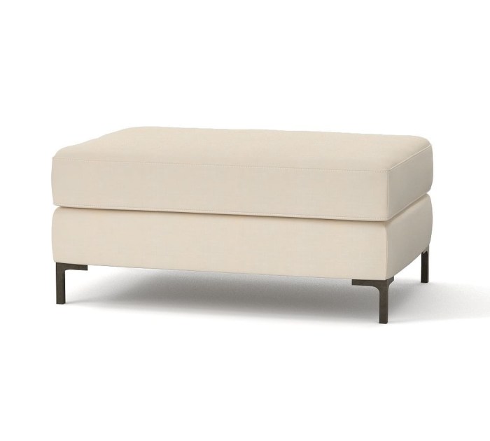 Tufted square ottoman furniture for living rooms
